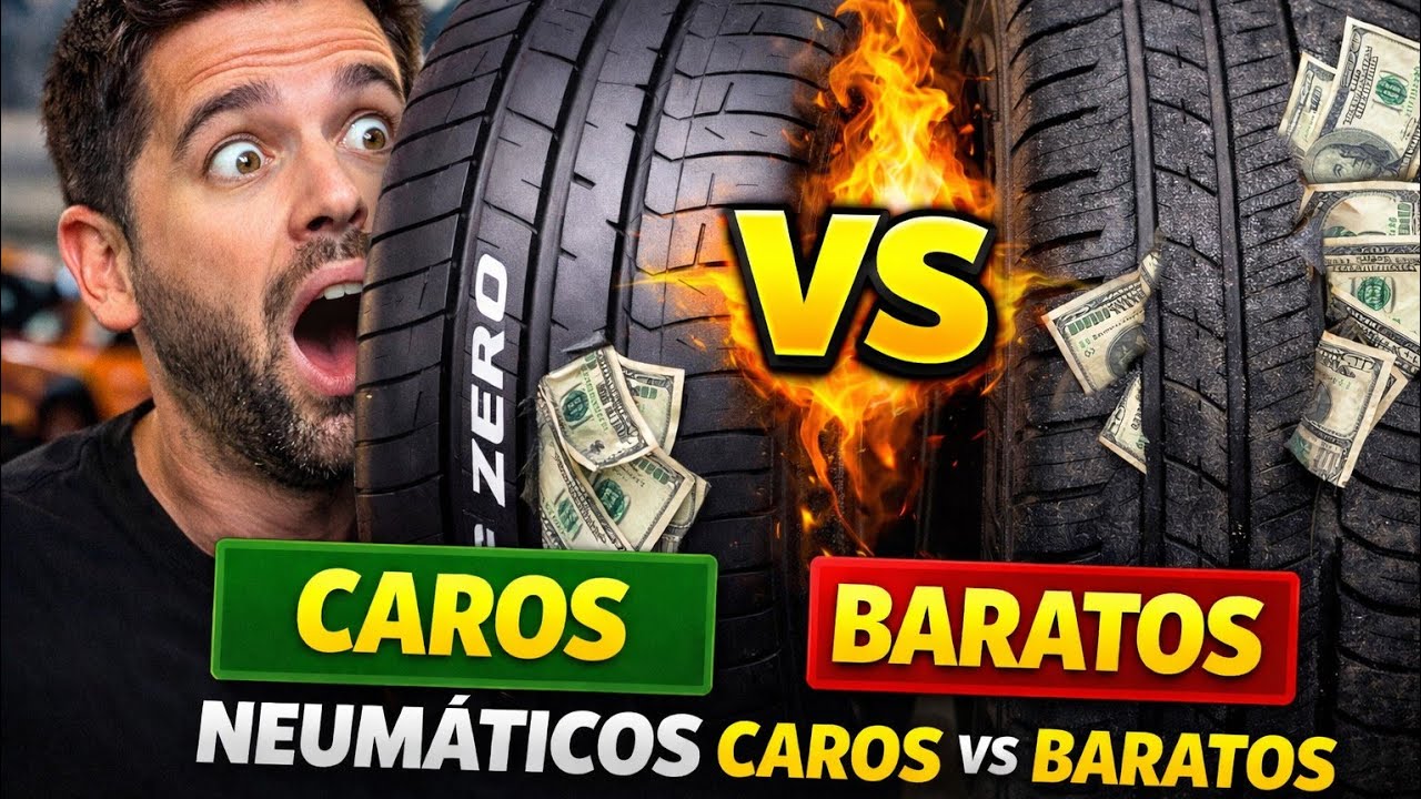 Neumáticos baratos vs caros: ¿Realmente hay diferencia?