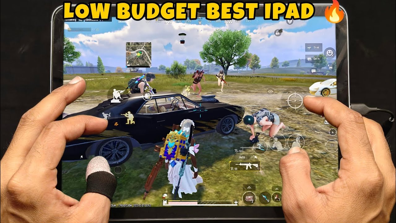 ipad 11th generation bgmi test 🔥 HDR + 60 FPS BGMI HANDCAM gameplay / best sensitivity bgmi ❤️
