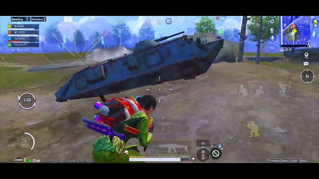 END ZONE FIGHT | RANK PUSH | BATTALGROUND MOBILE INDIA |