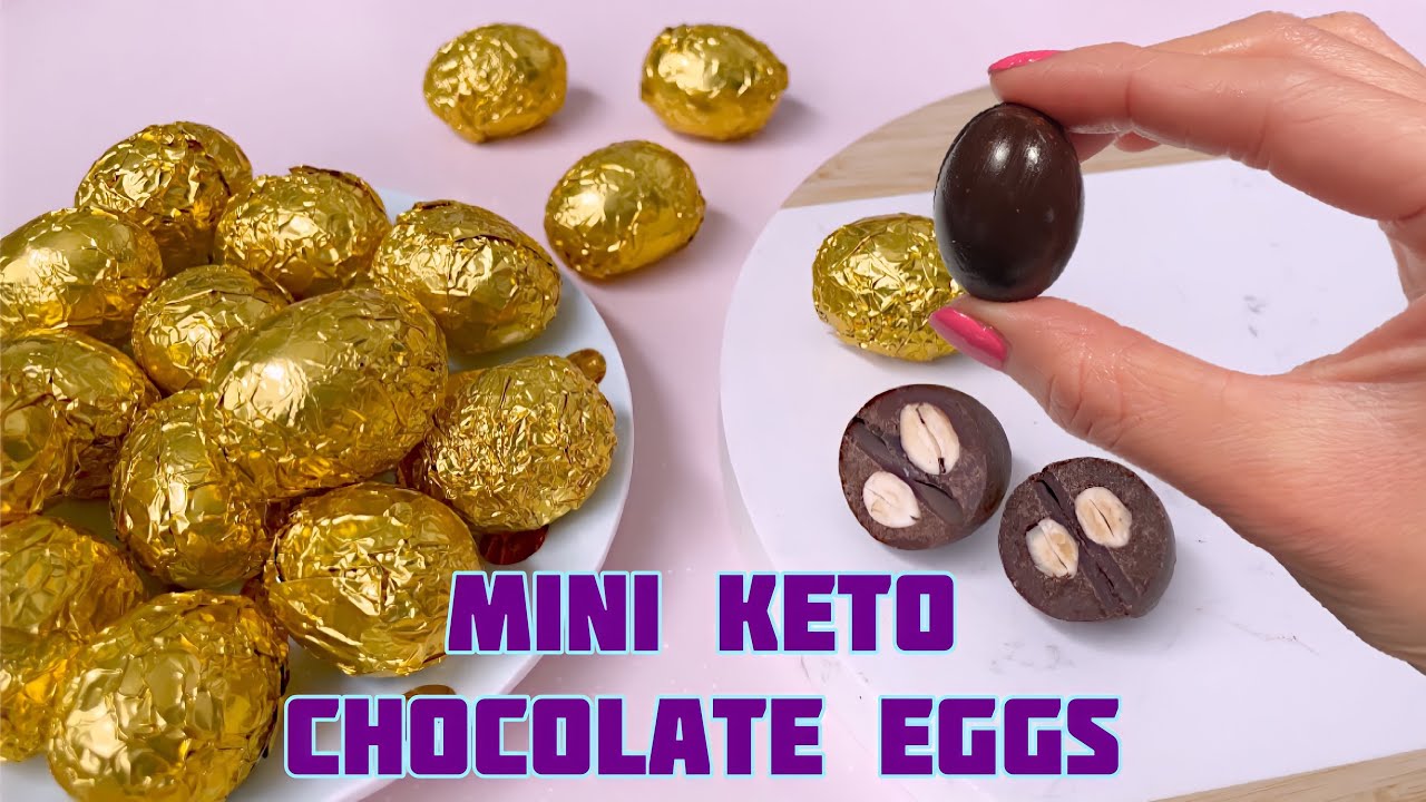 🐣 Make These PERFECT Keto Chocolate Covered Easter Eggs | Easter 2022