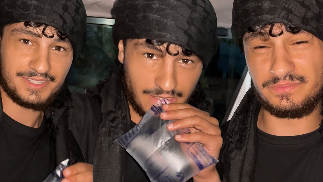 Drinking Water from a Plastic Bag in Africa (Taste Test)