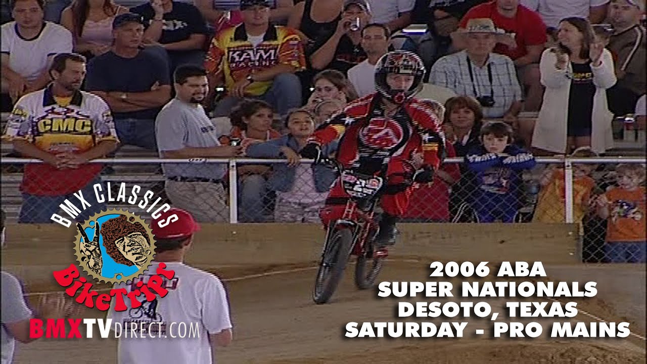 PRO BMX Racing Action - ABA BMX Racing 2006 Super Nationals Pro Main Events - Saturday