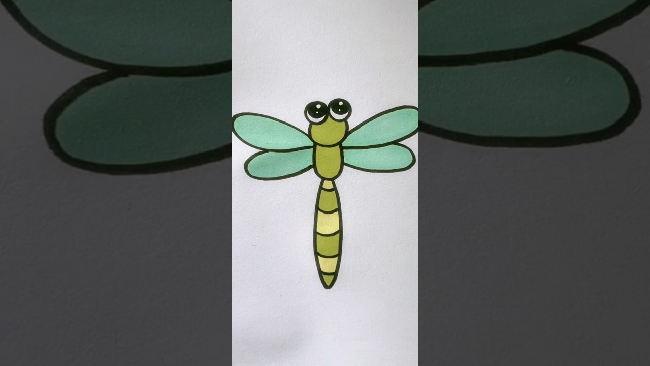 Simple Clipart Drawing in 30 Seconds 🎨🖊️ #Shorts