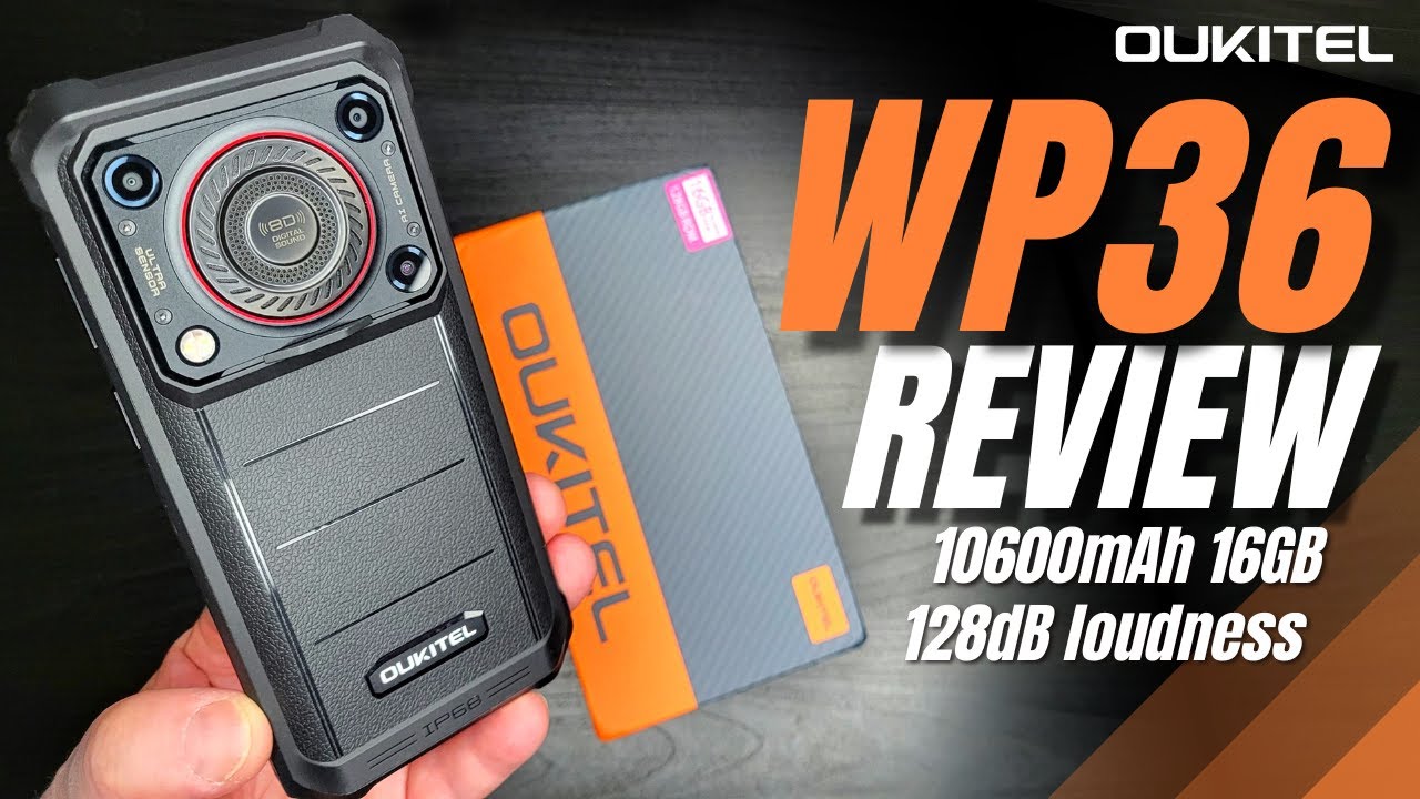ОБЗОР Oukitel WP36: 📣 Громкость динамика 128 дБ сносит вам уши!