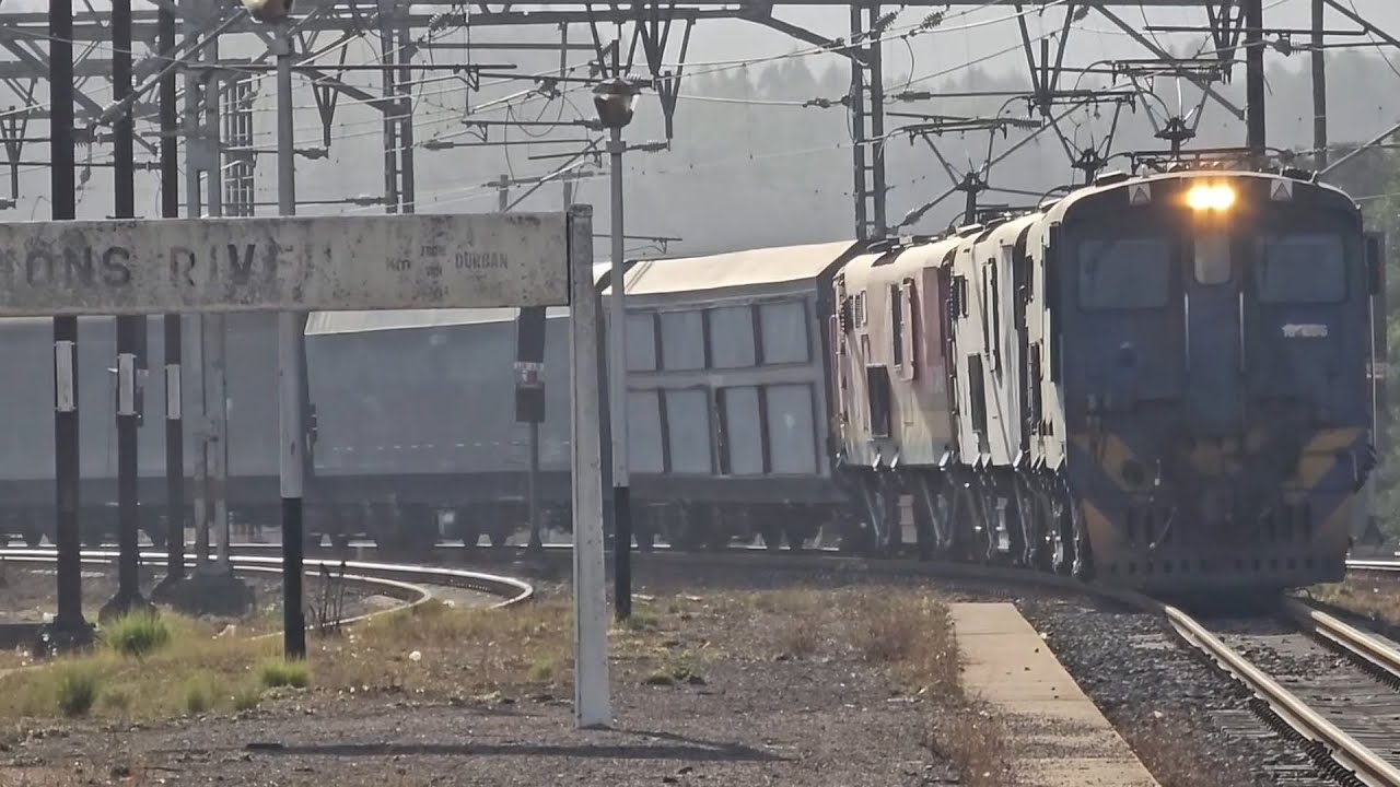 A couple joyful moments on the NATCOR mainline KZN between Johannesburg and Durban.