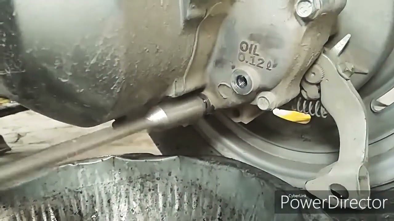 HONDA ACTIVA GEAR OIL CHANGE