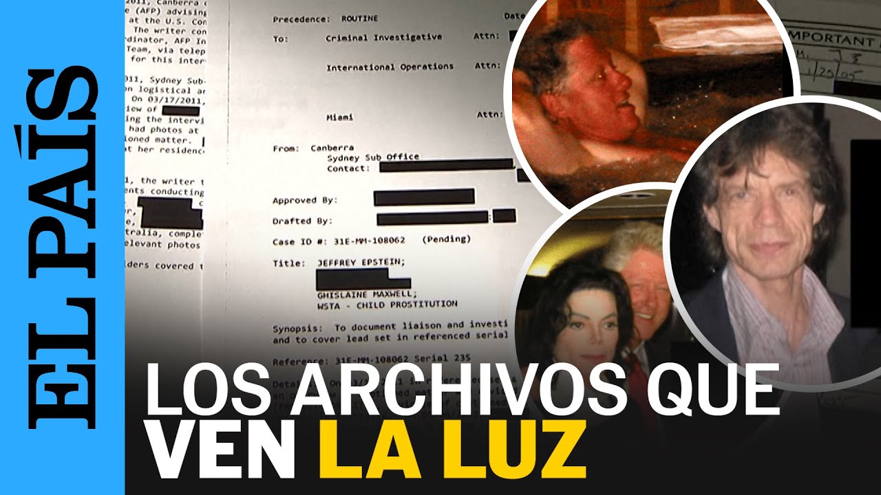 CASO EPSTEIN | Las fotos de Clinton y Jagger: qué documentos (algunos de Trump) se han publicado