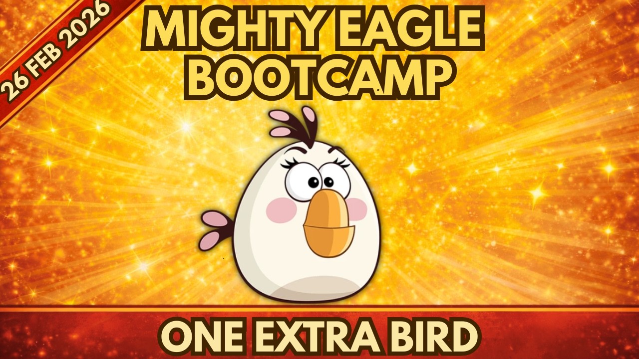 Angry Birds 2 - Mighty Eagle Bootcamp Today - 26 Feb 2026 - MEBC + Clan Battle
