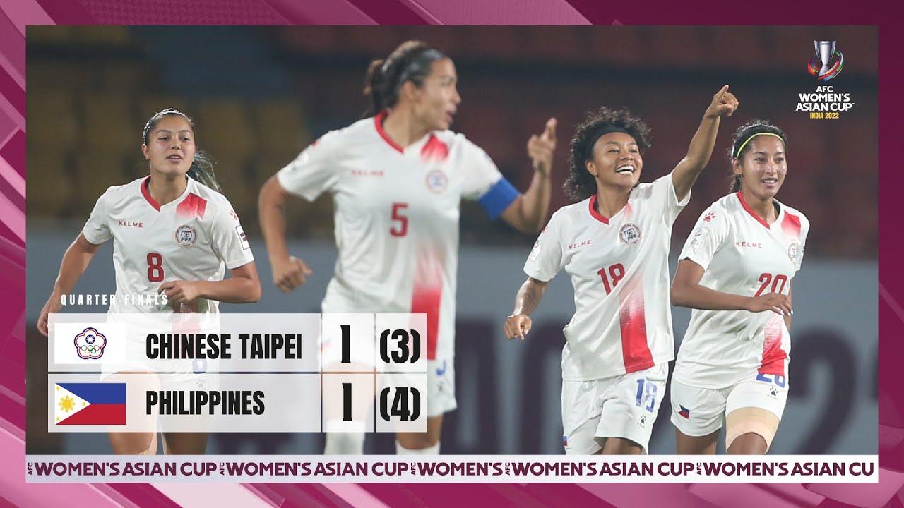 #WAC2022 - Full Match - Quarter Final | Chinese Taipei vs Philippines