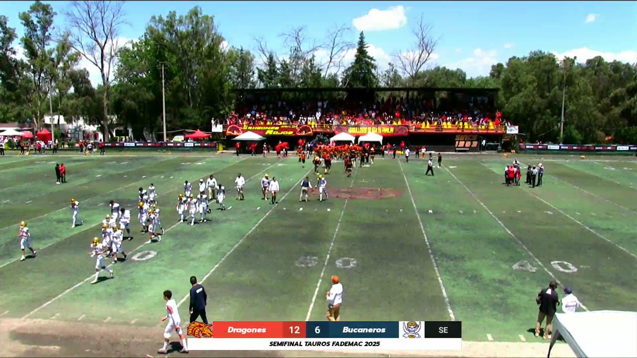 Dragones Rojos vs Bucaneros Satélite SEMIFINAL TAUROS FADEMAC 2025
