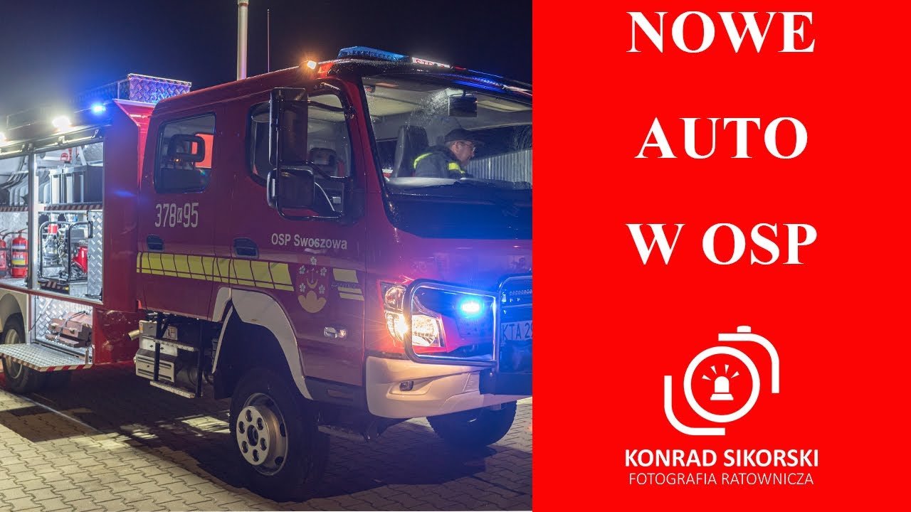 Nowe auto dla OSP w Swoszowej, gm  Szerzyny, pow  tarnowski