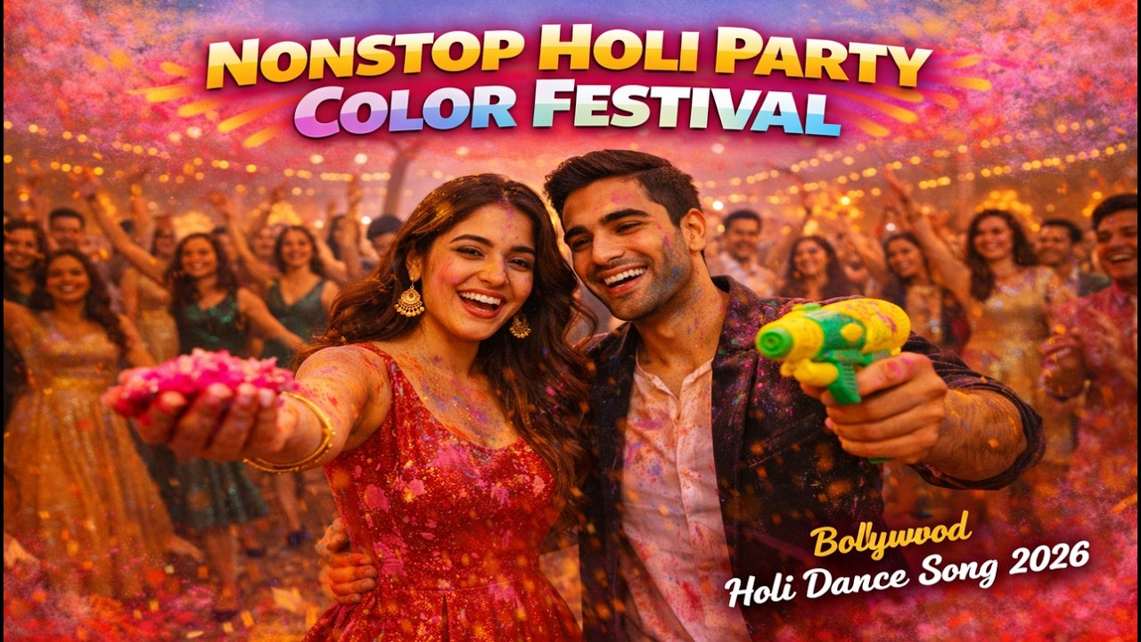 NONSTOP HOLI PARTY 80 Mnts / HOLI HAI /🎨 Holi Festival EDM Songs / Holi Mashup 2026/ Holi SongTrack