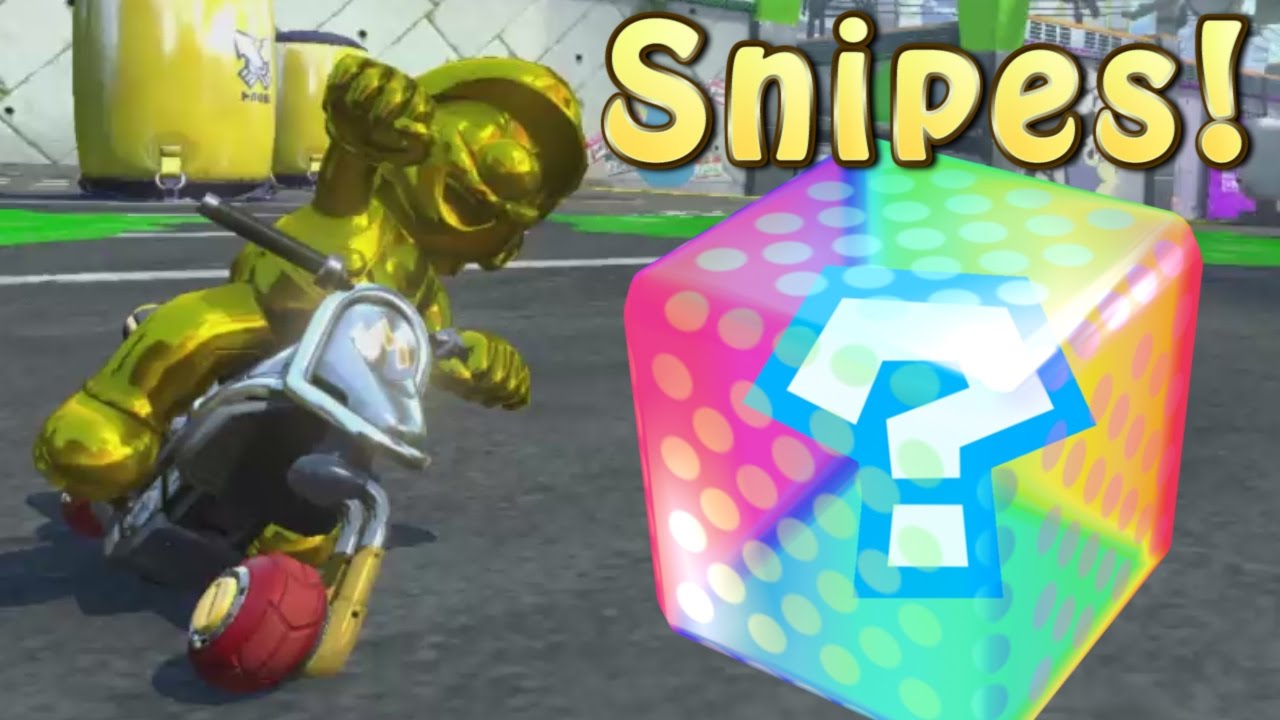 Mario Kart 8 Deluxe Item Snipe Montage