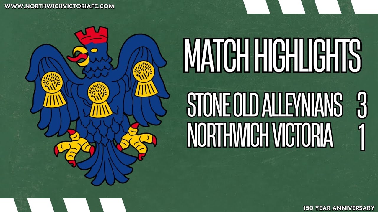 Stone Old Alleynians v Northwich Victoria Highlights 25-1-25