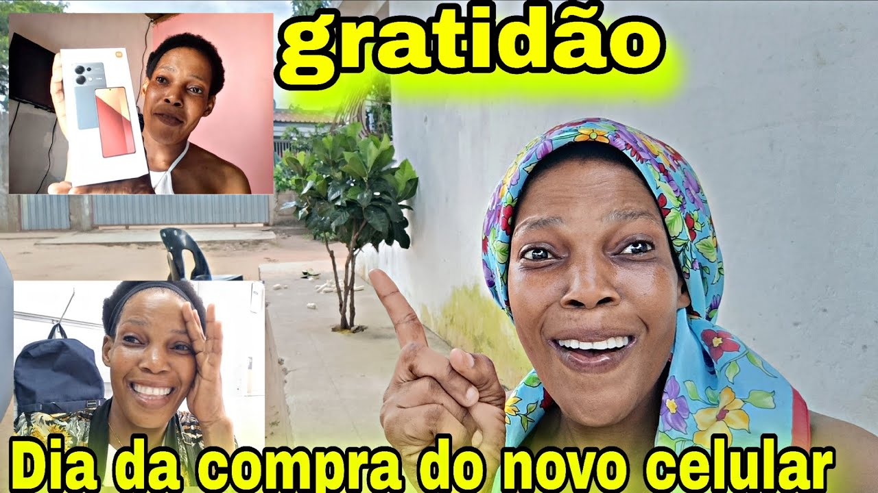 CHEGOU O DIA DA COMPRA DO CELULAR MUITA GRATIDÃO NÃO SEGUREI A EMOÇÃO 🙏🏾