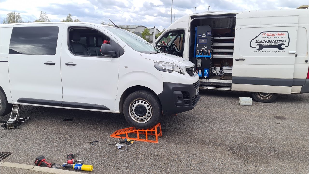 Peugeot Expert Mysterious P2204 Измерение датчика Nox и обнаружение отсутствия сажевого фильтра P...