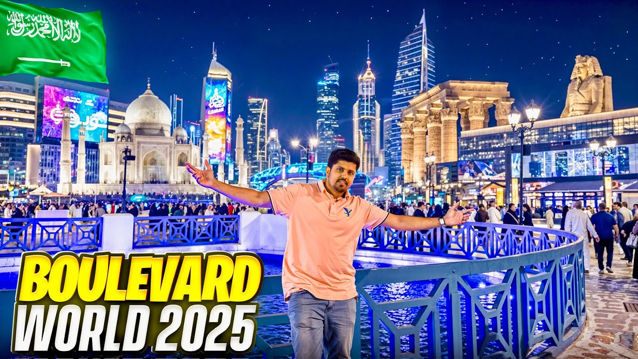 Boulevard World || Riyadh Season 2025 || Places to Visit in Riyadh || Visit Saudi || Explore Riyadh