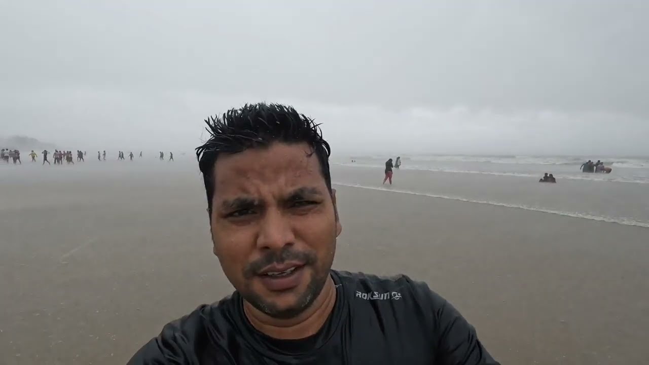 Mandarmani Sea Beach in Hindi ||Mandarmani Vlog || Mandarmani Beach || Kunal Traveler || Mandarmani