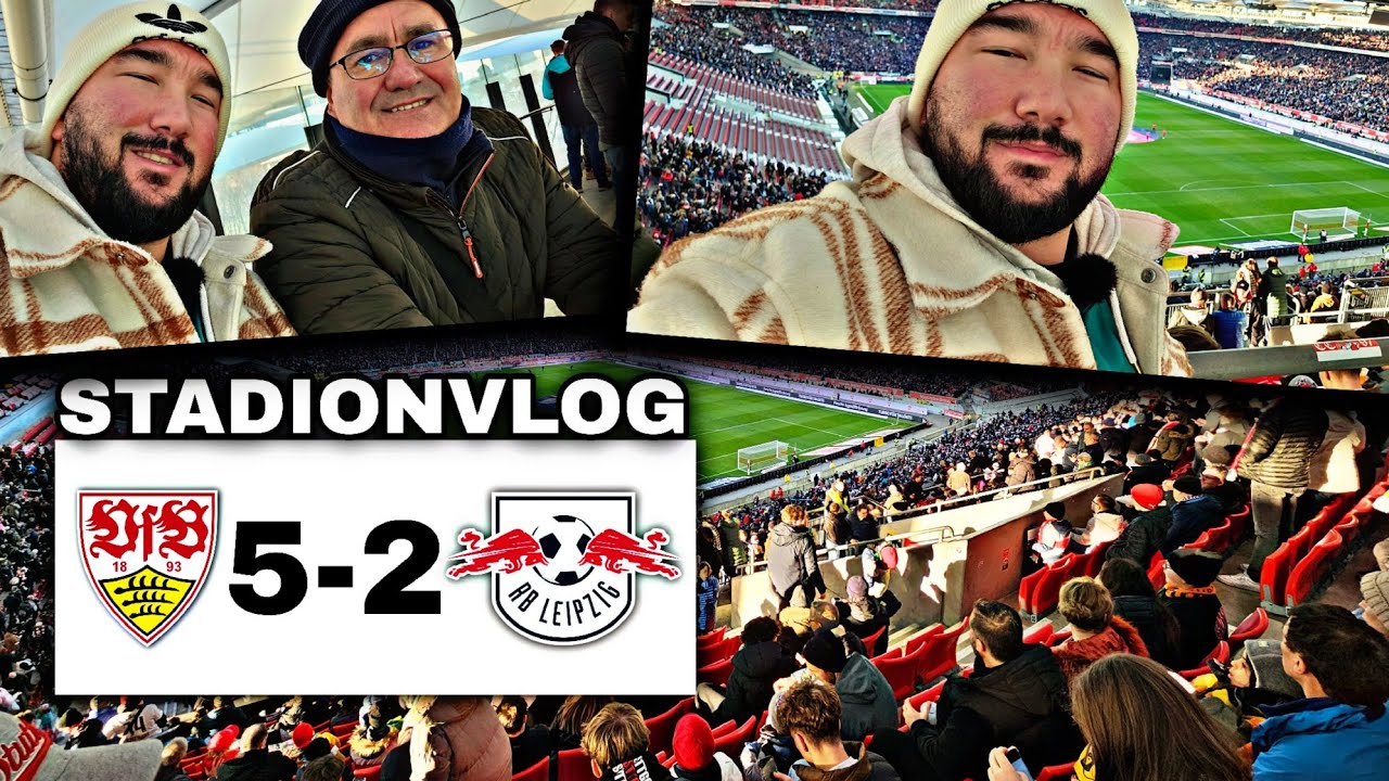 UNDAV GLÄNZT MIT HATTRICK 🔥💪 HISTORISCHER ERSTER SIEG 🙏 VfB Stuttgart vs RB Leipzig | Stadionvlog