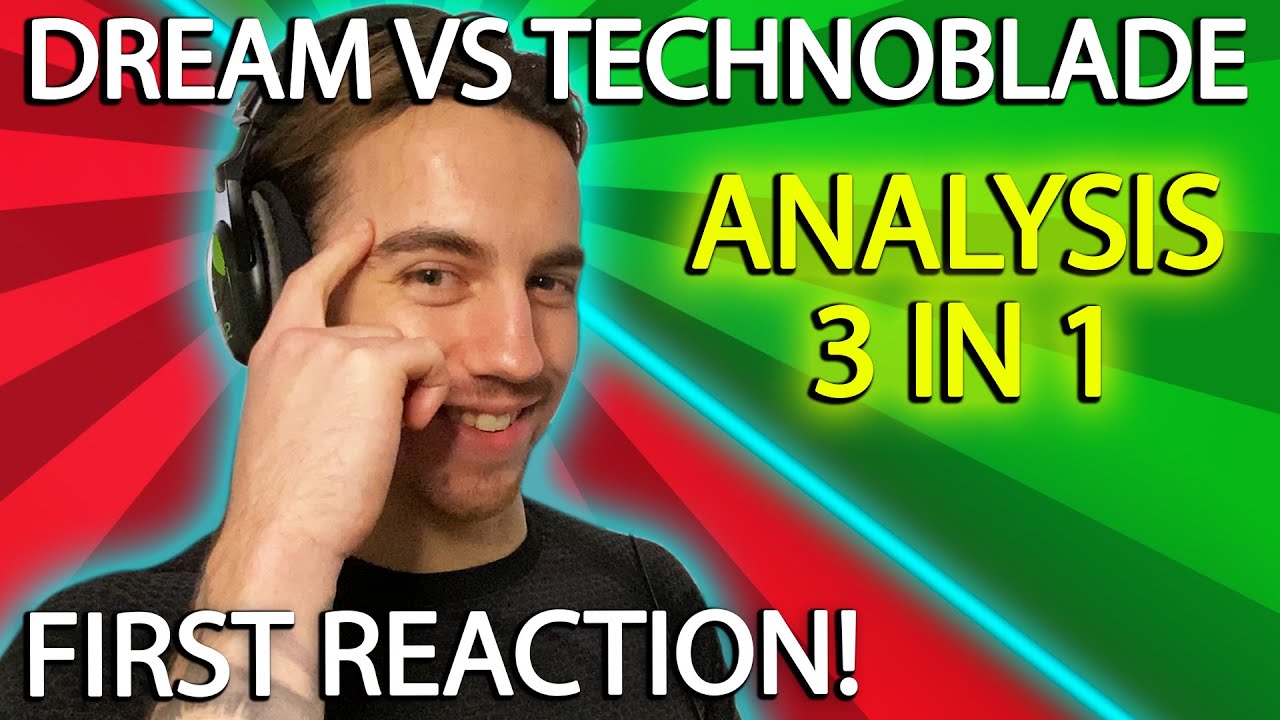 Tdot reacts to BOTH Dream and Technoblade's Analysis of the $100,000 Duel!