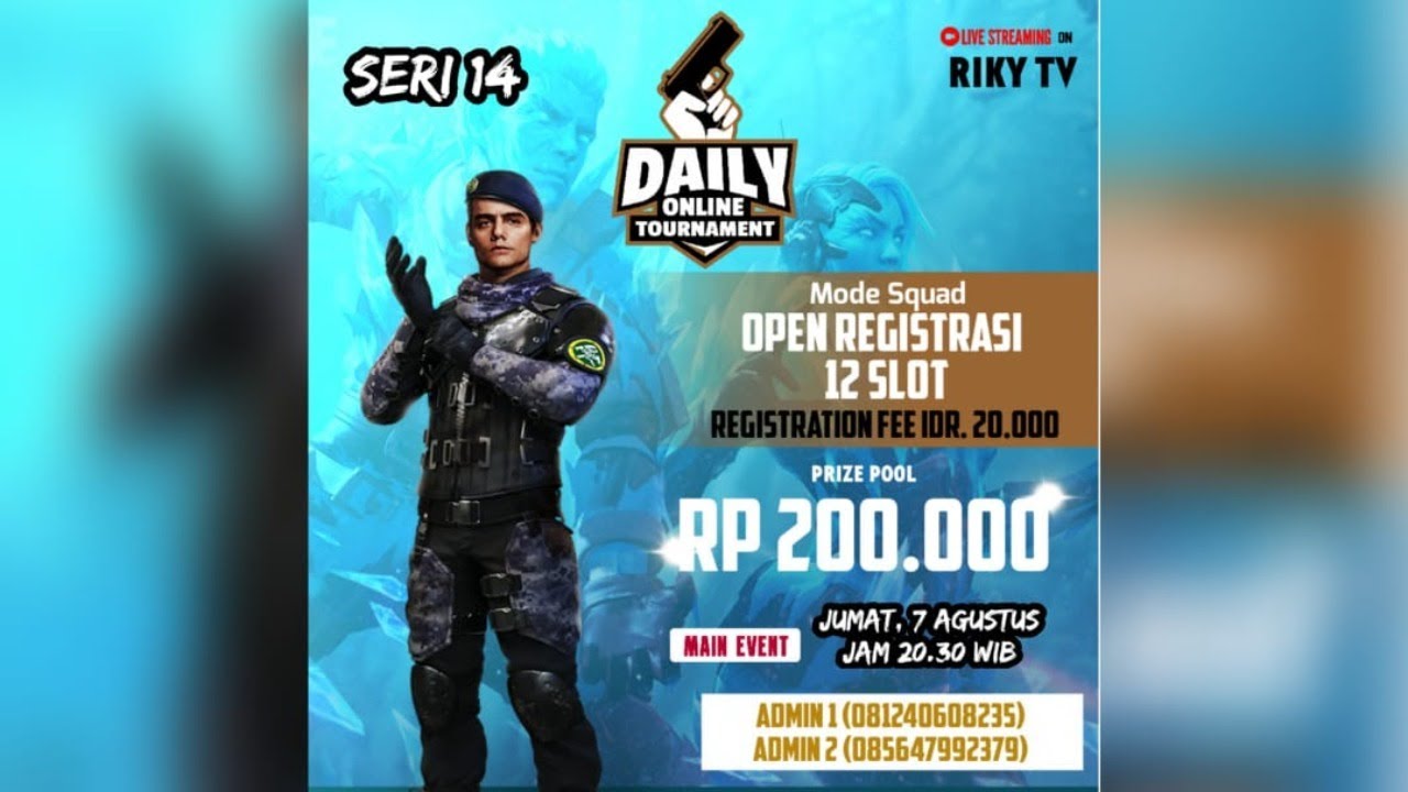 DAILY TOURNAMENT SERI 15