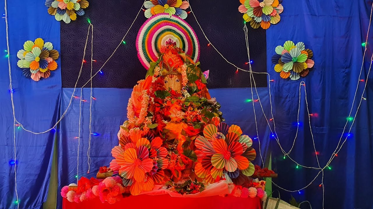 SARASWATI VIDYA MANDIR ,AUROBINDA NAGAR, GANESH CHATURTHI CELEBRATION