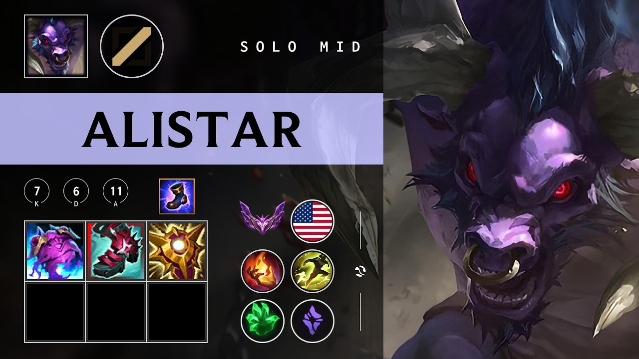 Alistar Mid vs Akali - NA Master Patch 26.05