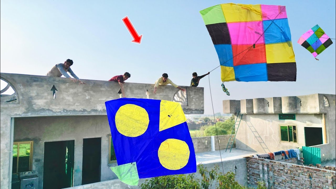 7 Feet Pari Kite  With New Monster Door Unboxing | New Door