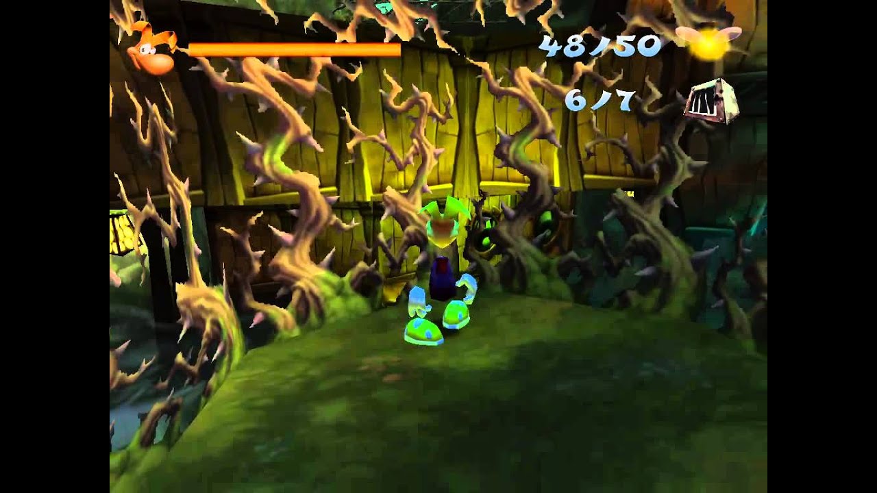 Rayman 2 PC 100% Part 13 - The Echoing Caves