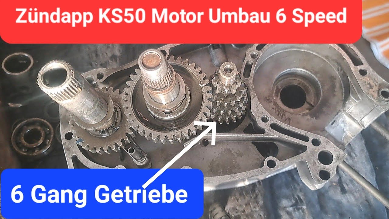 Zündapp KS50 Motor zerlegen #2stroke #motorrad #oldtimer