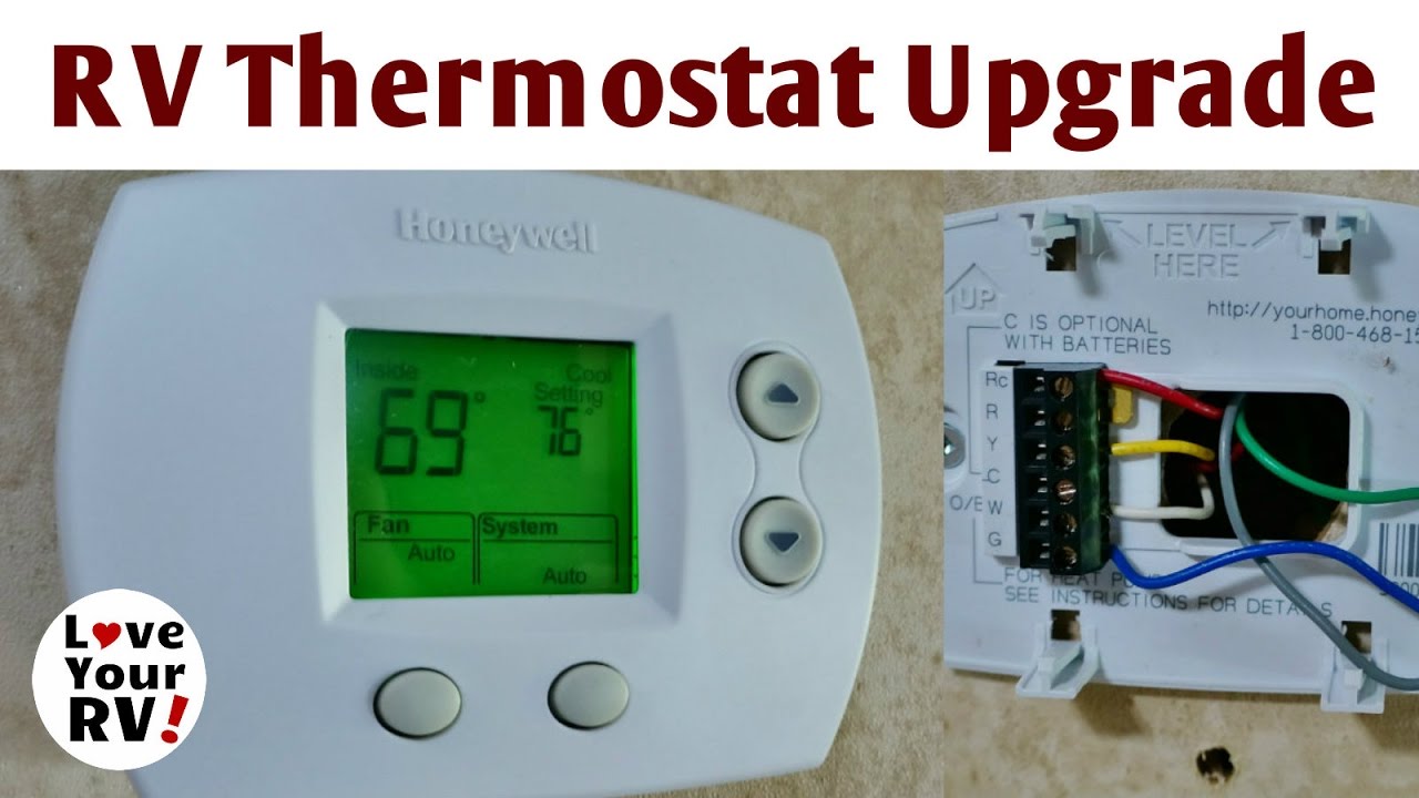 Модернизация термостата для автодома — Honeywell FocusPRO 5000