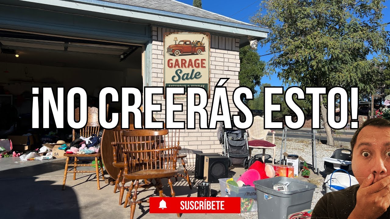 ¡GUCCI GRATIS! VENTAS DE GARAGE EN ESTADOS UNIDOS | Locompro Ep. 47
