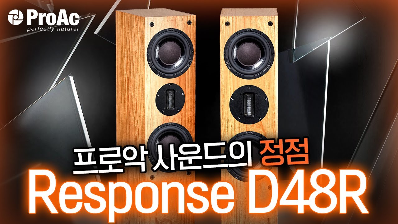 프로악의 모든 것을 담은 스피커! 해상력에 방점을 찍은 Response D48R 편 [오디오 #베스트매칭] #loudspeaker #hifi