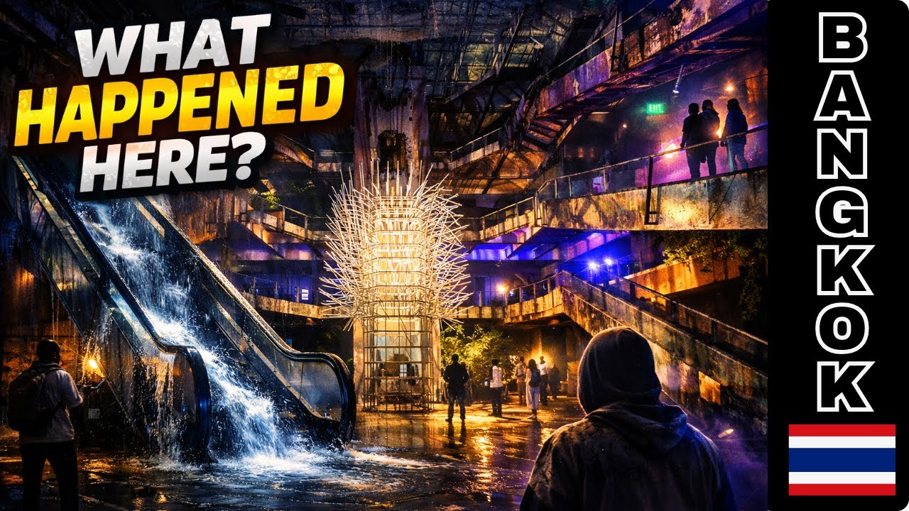 This Mall Was Abandoned… Now It Looks Like This at Night