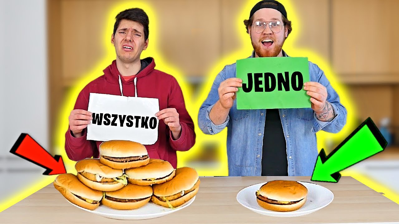 ZJEDZ JEDEN LUB CAŁĄ RESZTĘ! *3000 Kcal Z Burger&oacute;w*
