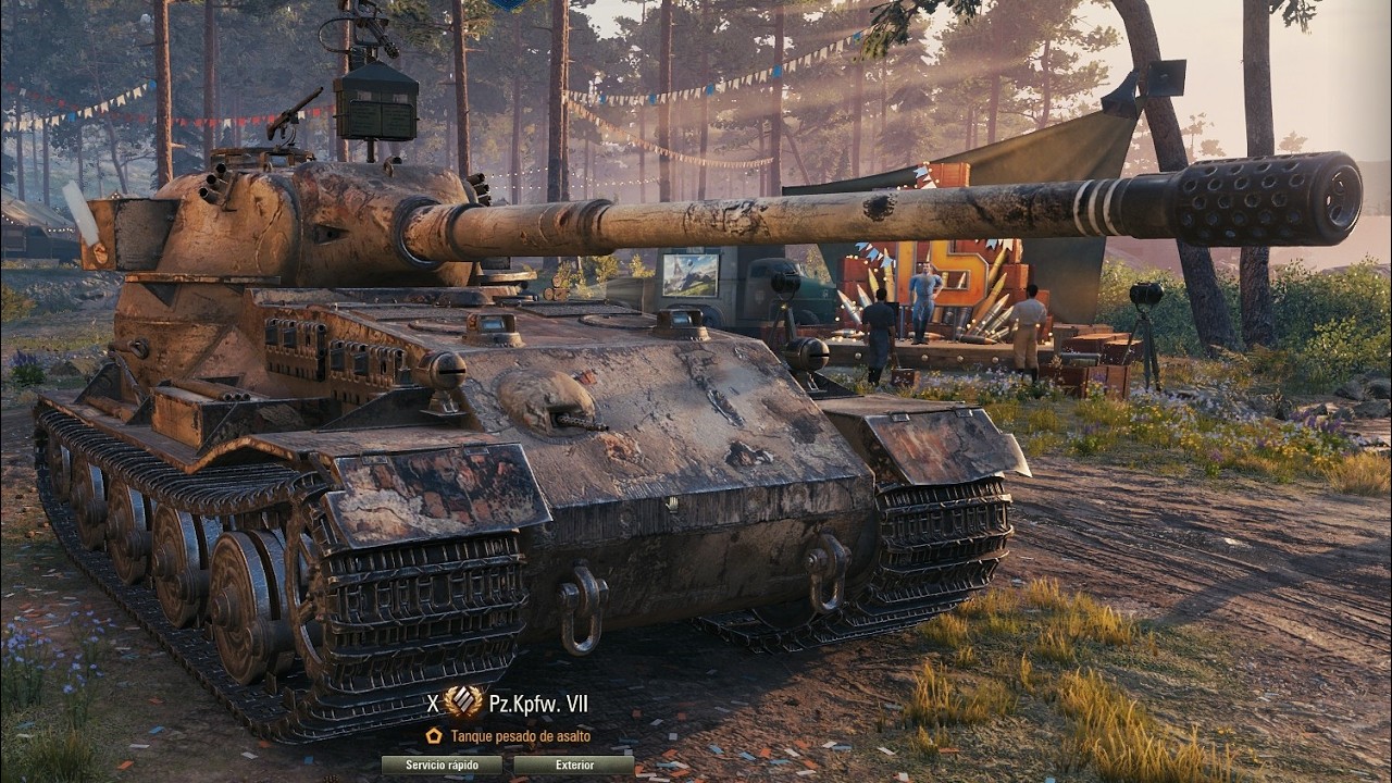 Pz  Kpfw  VII 5.3K & 3 Kill
