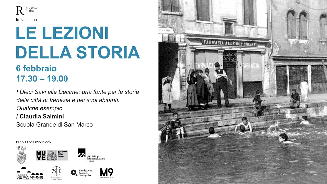 C. SALMINI // I Dieci Savi alle Decime: una fonte per la storia della città di Venezia.