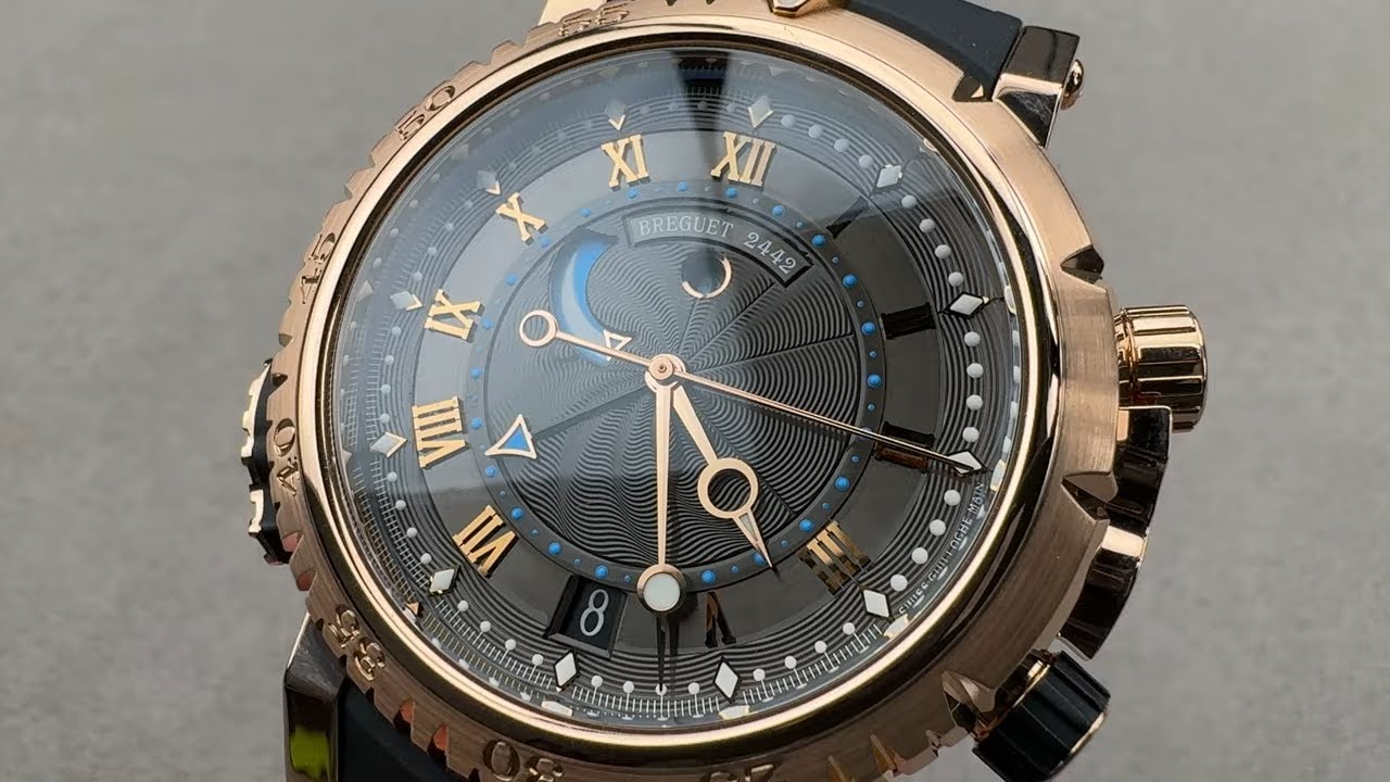 Breguet Marine Royale Alarm 5847BR/Z2/5ZV &mdash; личный обзор часов из розового золота