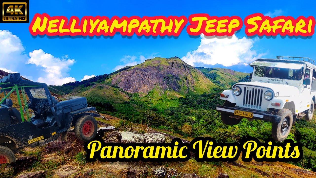 Nelliyampathy Off-road Jeep Safari & Package Details💥/ Panoramic View Points⛰️ /TRAVEL VLOG in Tamil
