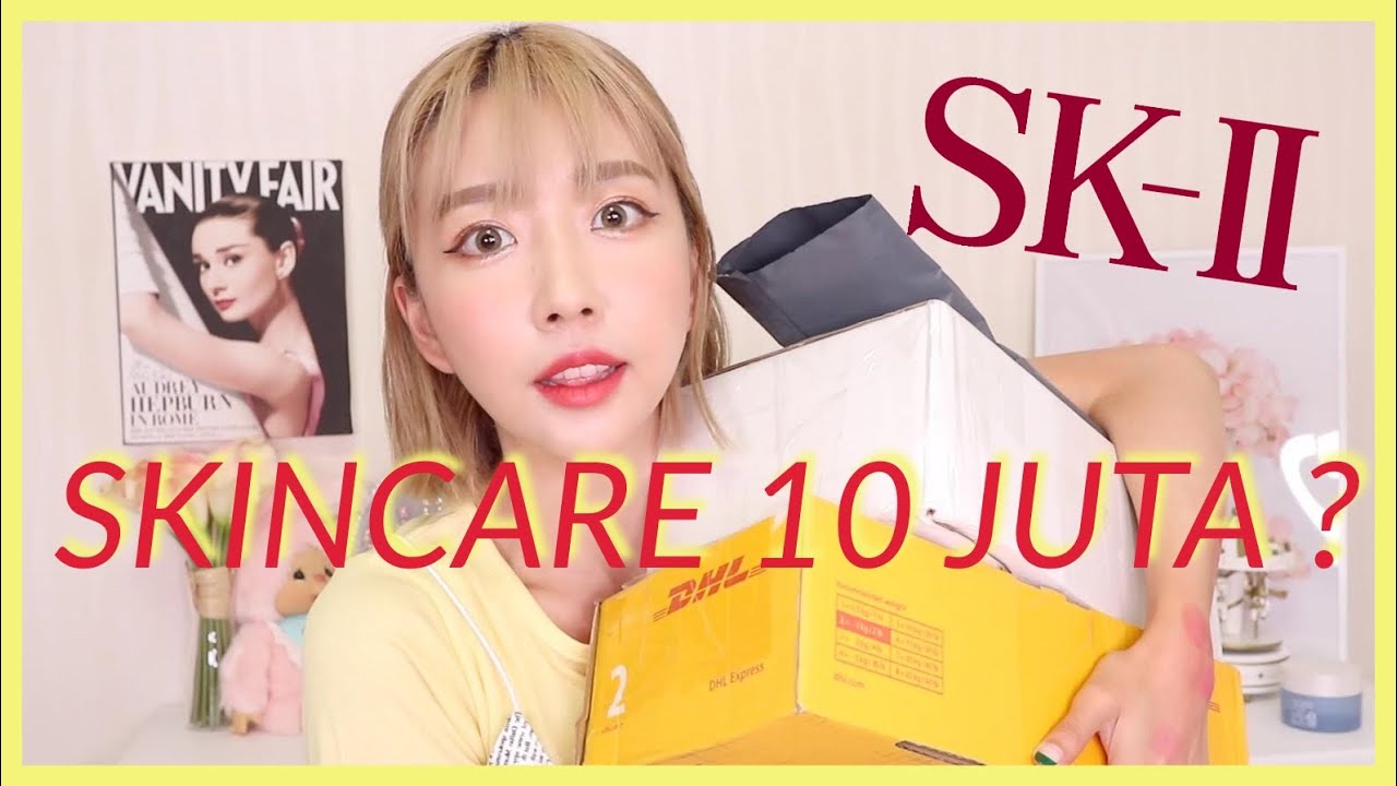 😱Unboxing SKINCARE LEVEL SULTAN SKII 😱 BORONG 10 JUTA UNTUK SKINCARE ???