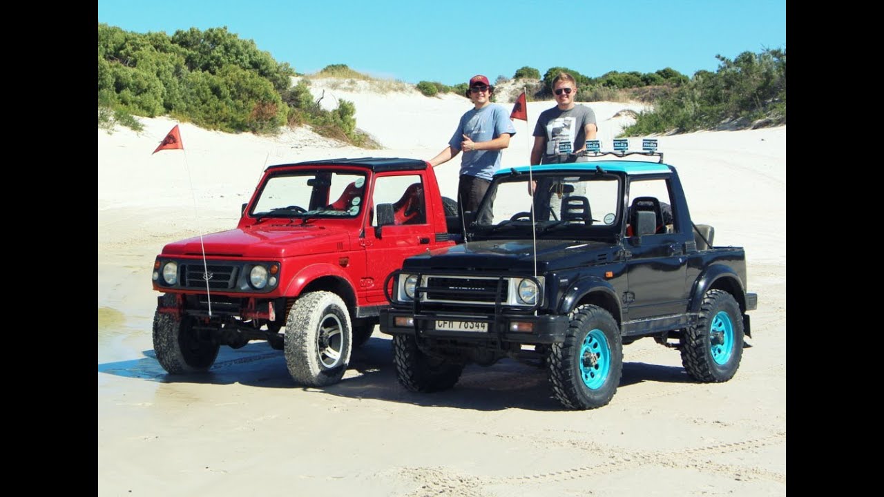 Suzuki Samurai lost in Atlantis Dunes - ADJ film