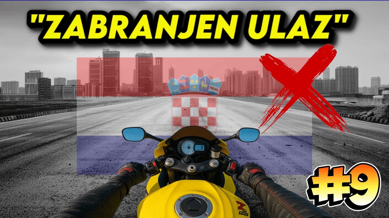 NAPRAVILA SAM PREKRŠAJ U HRVATSKOJ .. Dobila ogromnu kaznu?  // MotoVlog #9