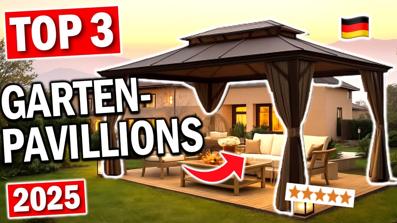 GARTENPAVILLON kaufen: Top 3 Gartenpavillons 2026 im Vergleich!