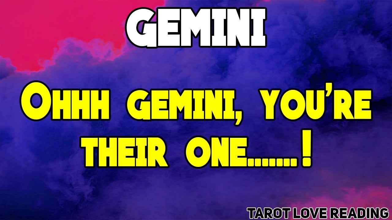 GEMINI Ohhh gemini, you're their one, September 2021 Tarot Love Reading