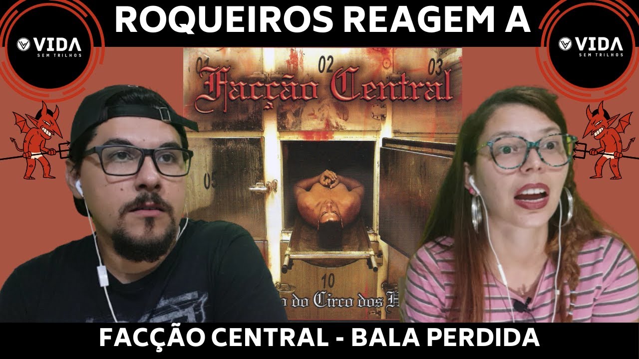 Rockeiros reagem a RAP - Facção Central Bala Perdida - Respetáculo Vida Sem Trilhos REACT VST
