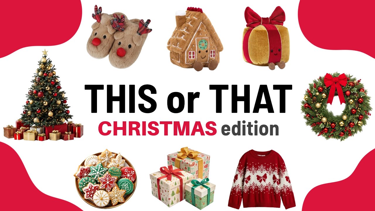 THIS or THAT! Christmas Edition 🎄🎁✨️ | Pick Your Favorite!