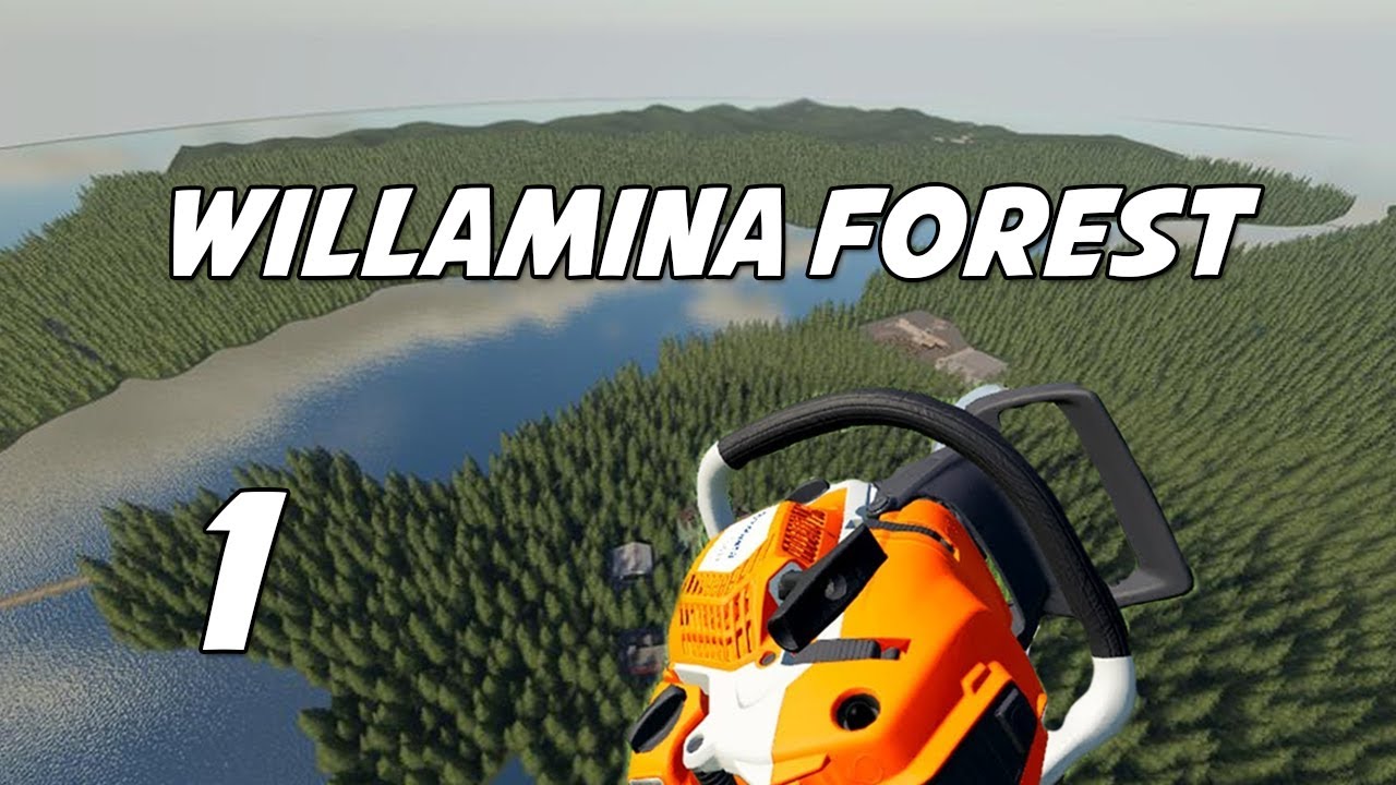 Starting With Only A Chainsaw - Farming Simulator 19 Willamina Forest - Timelapse 1#
