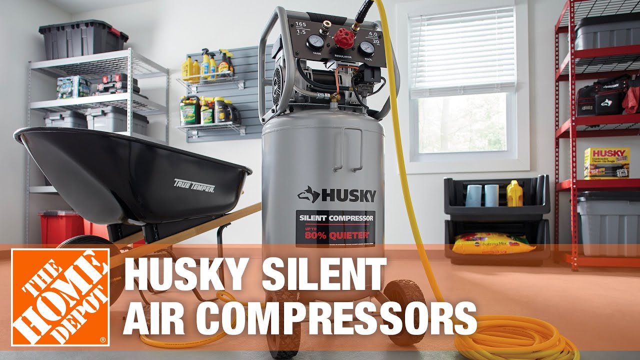Husky Silent Compressors | The Home Depot