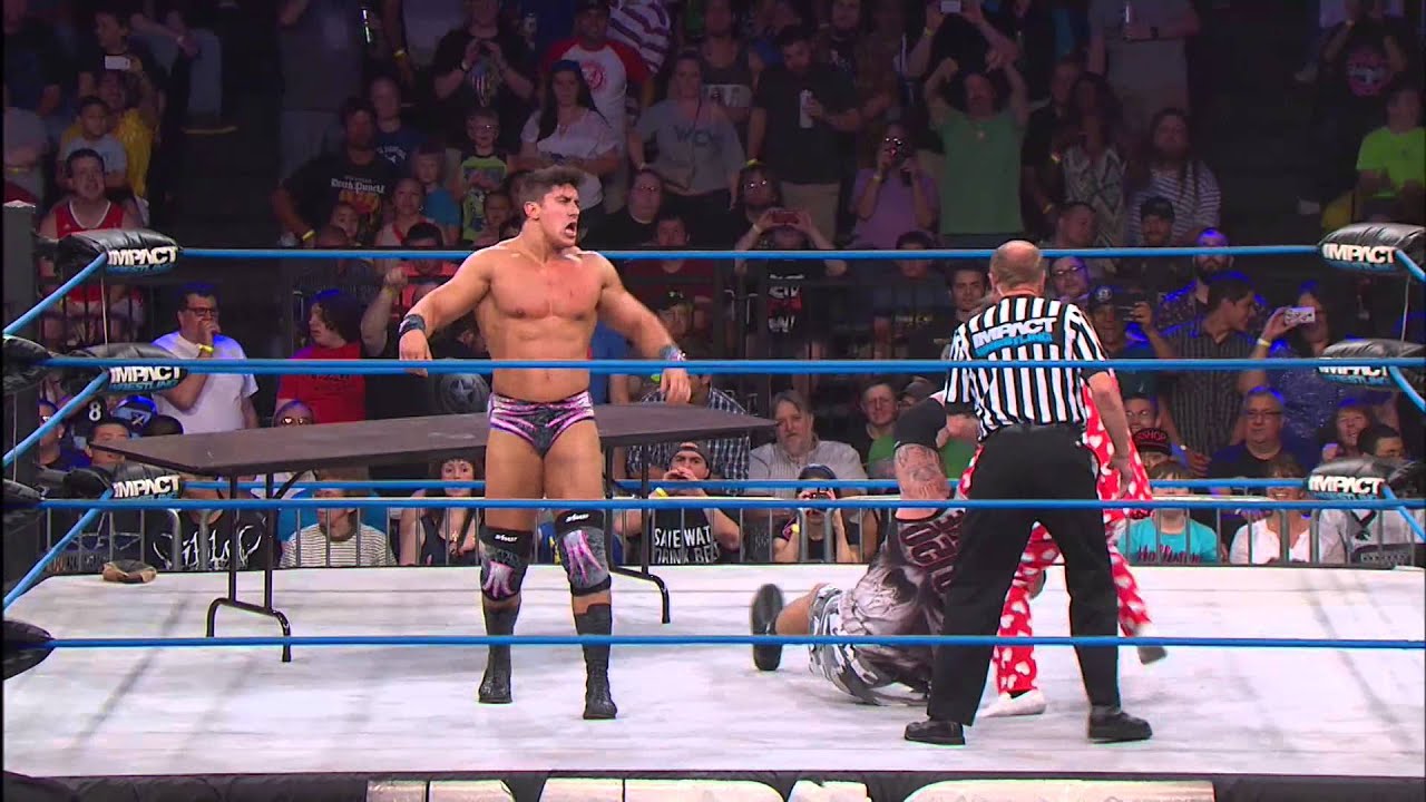Tables Match: Ethan Carter III vs. Bully Ray (July 3, 2014)