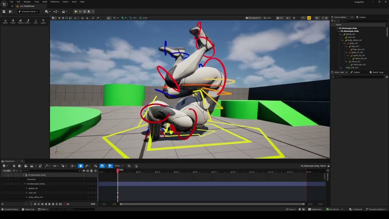Unreal Engine 5 Dodge Roll Tutorial | Clean Blueprint System